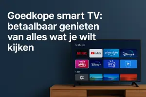 Goedkope smart tv kopen 2025 – Beste betaalbare modellen en IPTV apps